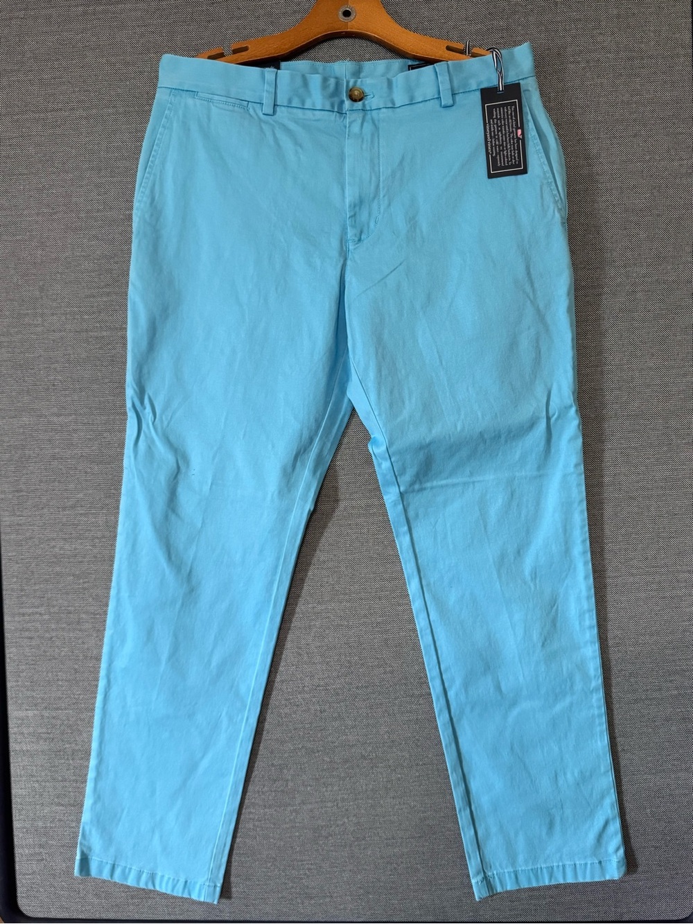 Men's Aqua Chino Pants